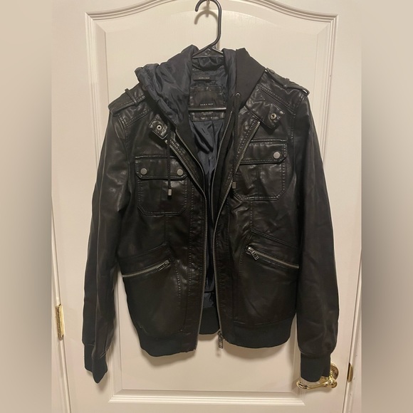 Zara Other - Zara Man faux leather jacket